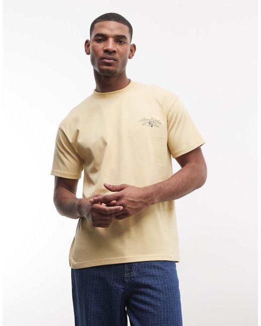 Alma de Ace Blue Hare Sports Back And Chest Print Logo T-shirt for men