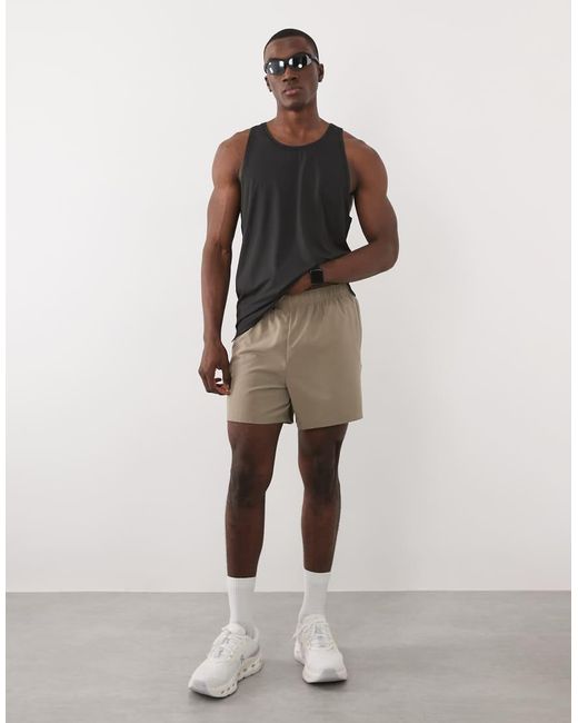 4505 Natural Icon 5-inch Quick Dry Training Shorts With Zip Pockets for men