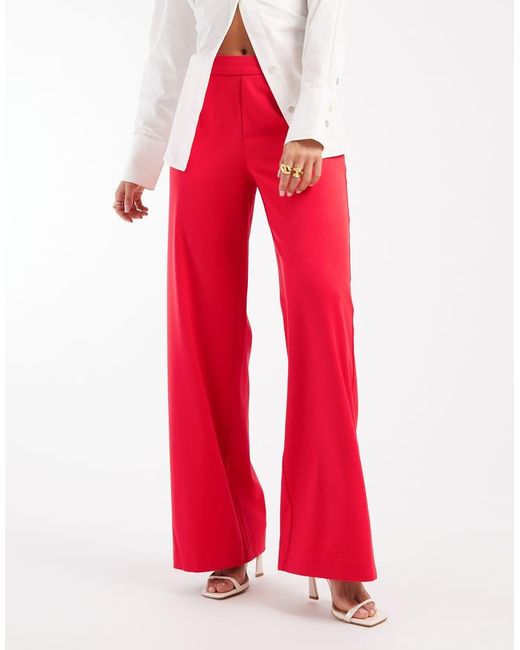 Object Wide Leg Tailored Trouser