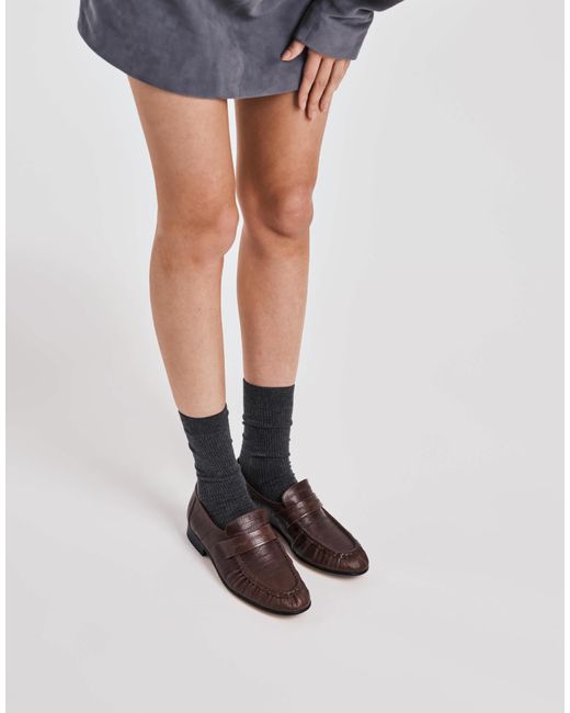 Gatsby - mocassins en cuir - marron Tony Bianco en coloris Gray