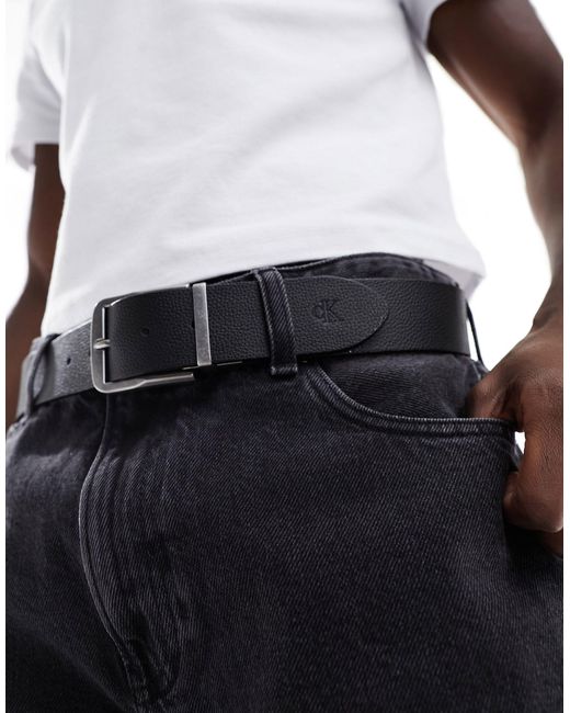 Cinturón clásico reversible Calvin Klein de hombre de color Azul | Lyst