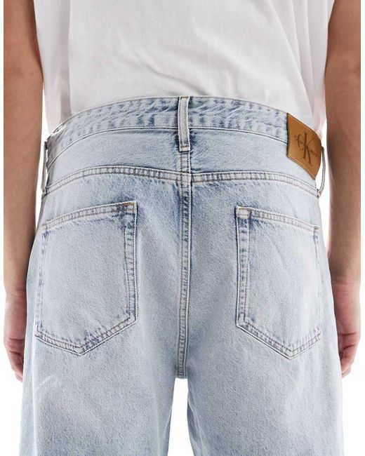 Calvin Klein Losse Jeans in het Blue voor heren