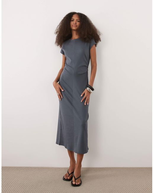 Mango Blue – midikleid