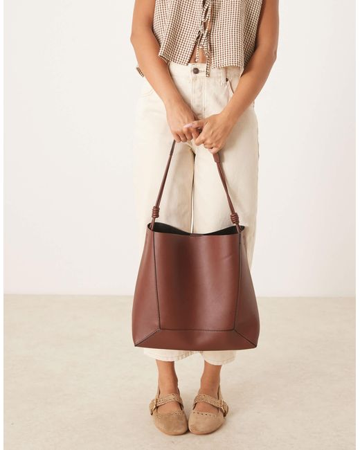 ASOS Brown – tragetasche