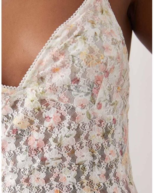 ASOS Multicolor Lace Cami Top