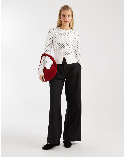 Gilet ras Threadbare en coloris White