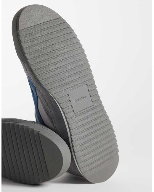 Calvin Klein Blue Runner Trainers for men