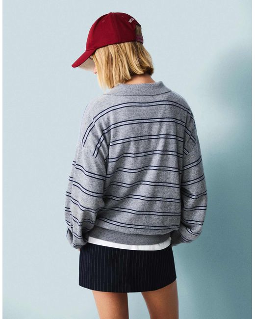 Bershka Gray – pullover