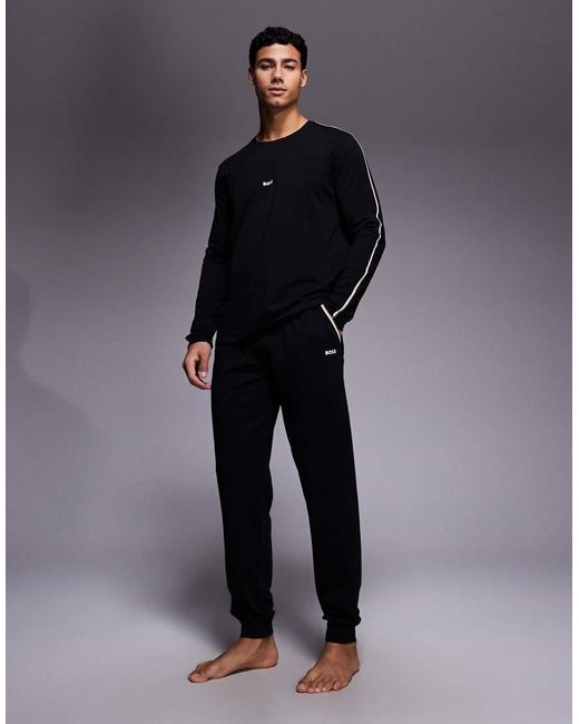 Boss Blue Boss Bodywear Unique Co-ord Lounge joggers for men
