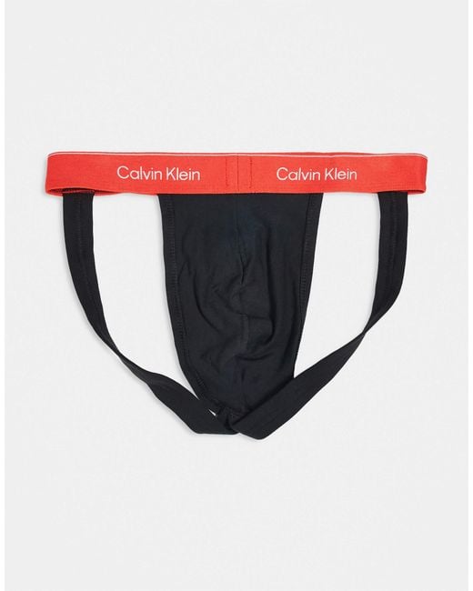 Calvin Klein Black Pride 5 Pack Jock Straps for men
