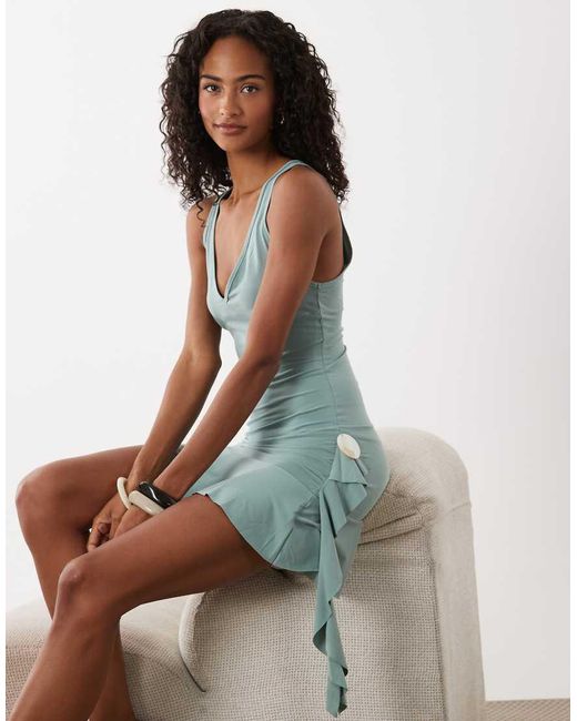 mahalia mini dress blue House Of CB Mahalia Dress Navy by House of CB