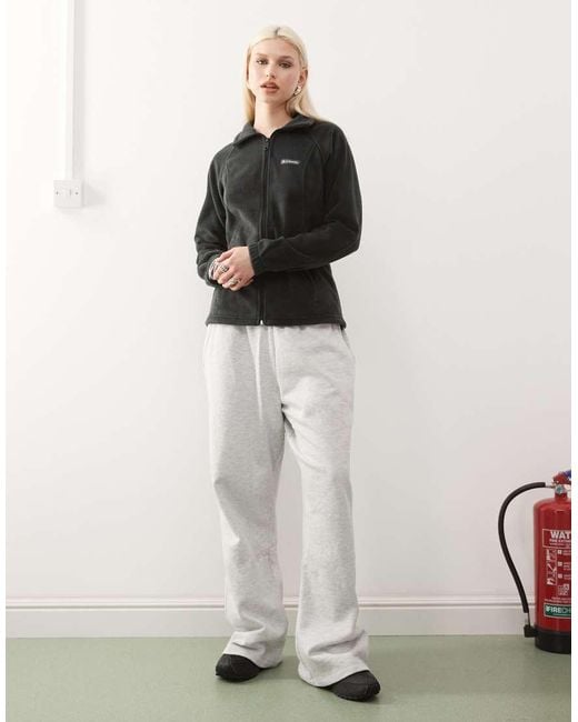 Columbia Black Benton Springs Full Zip Fleece