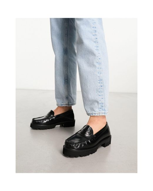 Schuh White Lionel Loafers