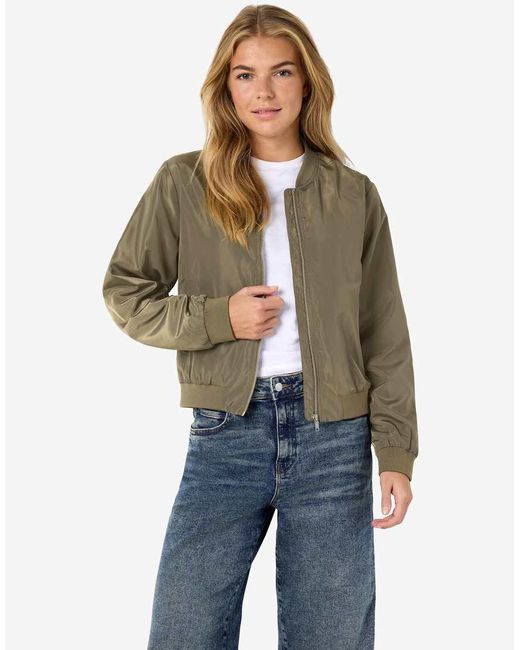 Noisy May Natural Bomber Jacket