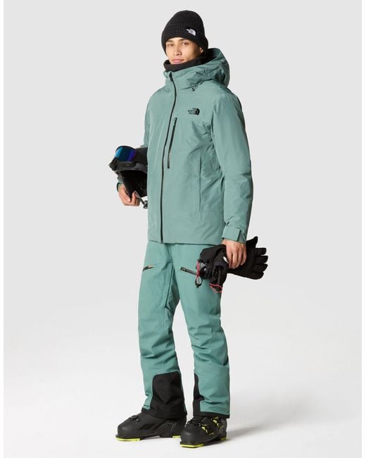 The North Face Ski Descendit Jacket in Green for Men | Lyst UK