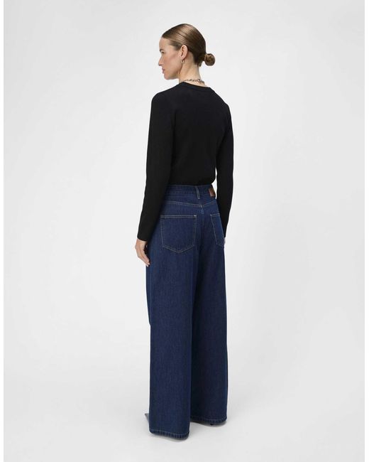 Pull Object en coloris Blue
