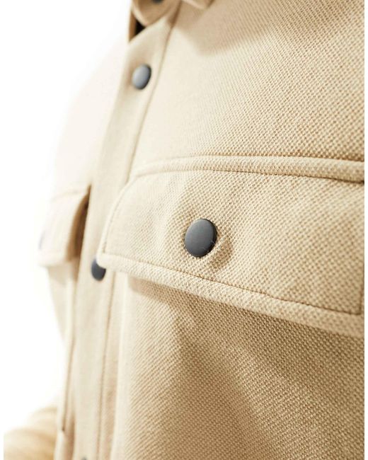SELECTED Natural Jackie Overshirt for men