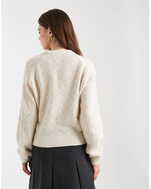 ASOS Natural – strickpullover