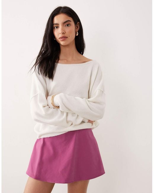 Free People Pink See Me Pullover