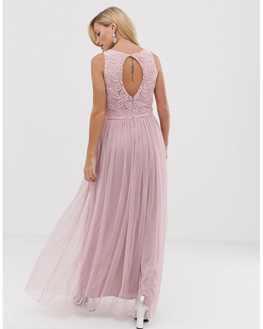 pleated skirt maxi dress