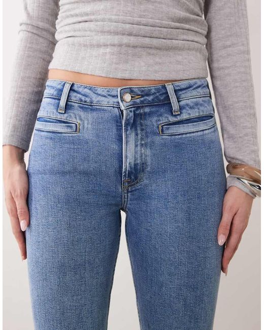 Gant Blue Stretch Flare Jeans