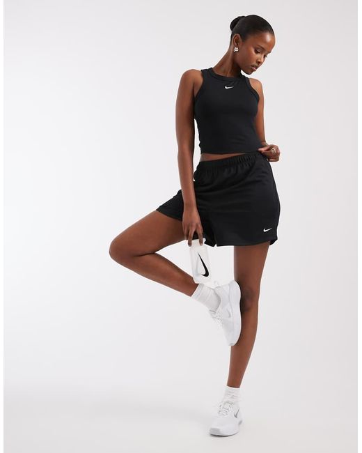 Nike Black One Dri-fit Cropped Vest
