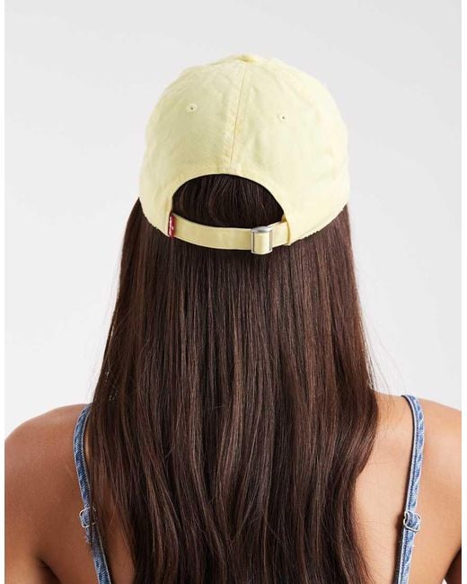Levi's Yellow Canvas Logo Cap