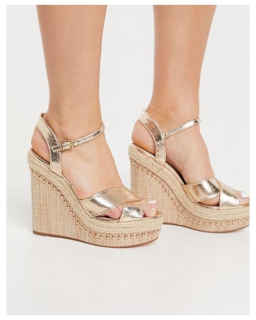 River island wedge heels sales