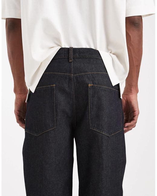 ASOS White Circular Design Collection Heavyweight Relaxed Tapered Jeans for men