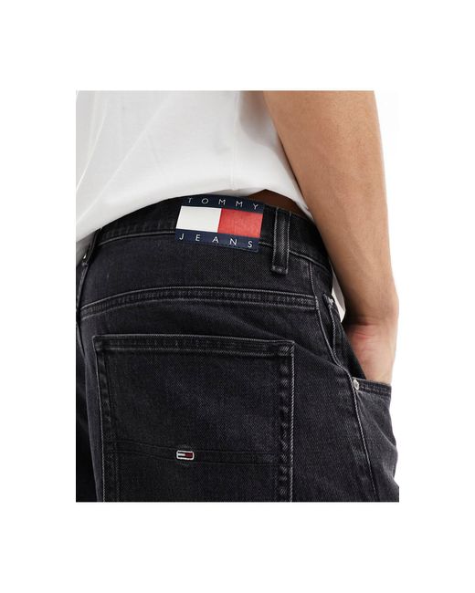 Aiden - jeans larghi neri di Tommy Hilfiger in Black da Uomo