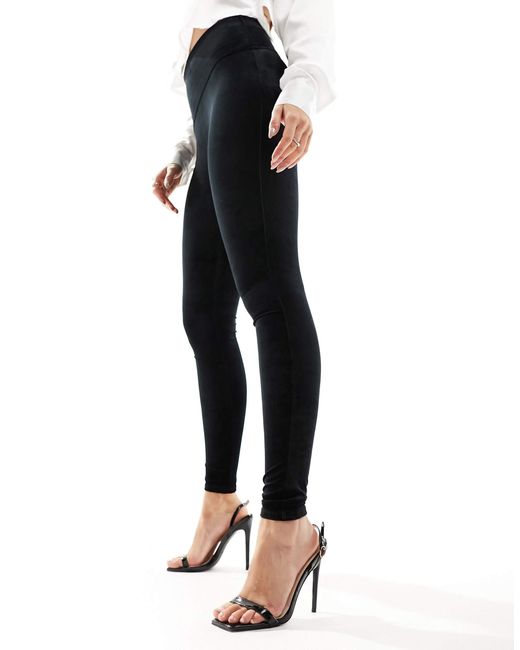 Black velvet spanx leggings hot sale