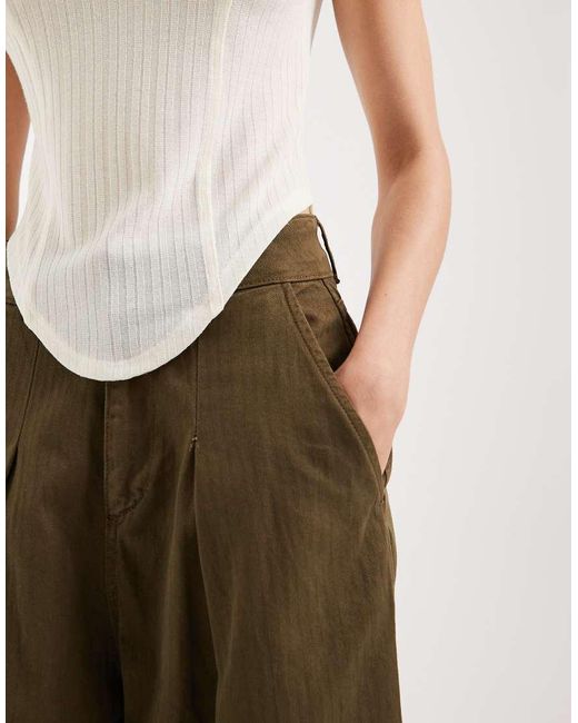 ASOS White Cap Sleeve Top