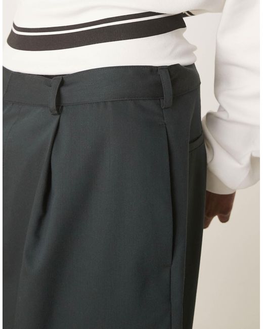 ASOS – oversize-bermudashorts in Natural für Herren