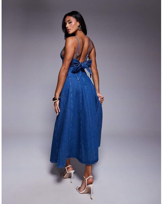 Vestito Lungo di ASOS in Blue