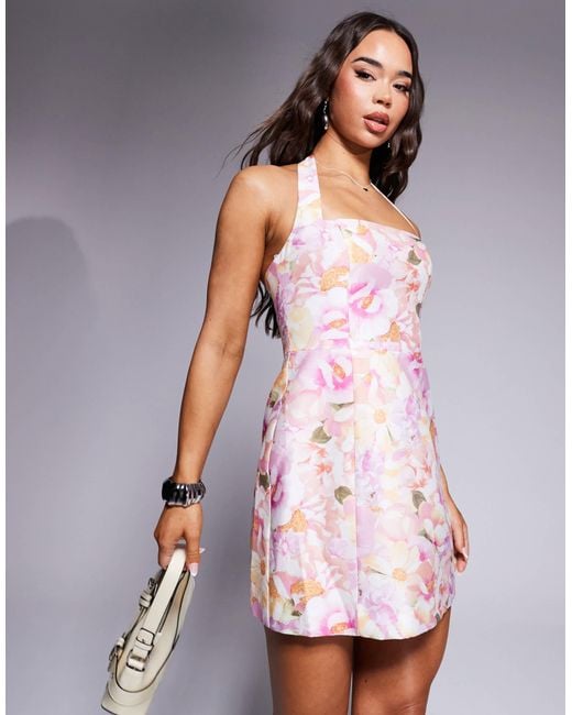 EVER NEW White Structured Mini Dress