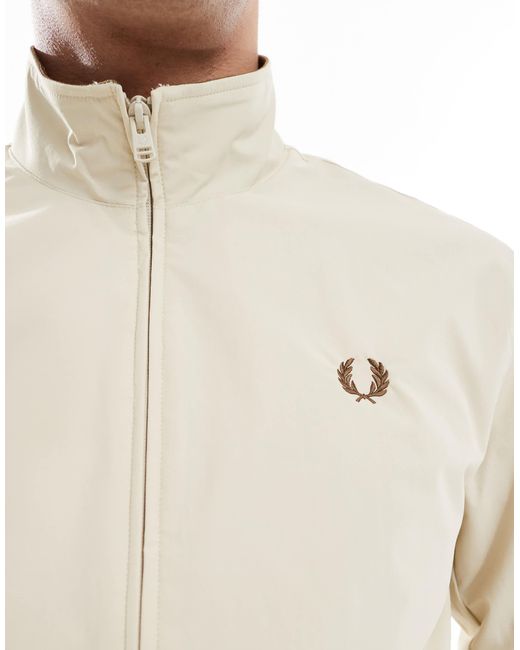 Fred Perry – brentham – jacke in Natural für Herren