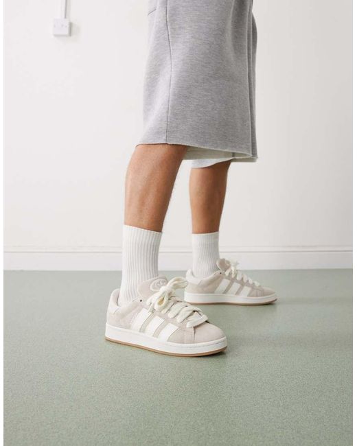 Adidas Originals Gray Campus 00's Trainers