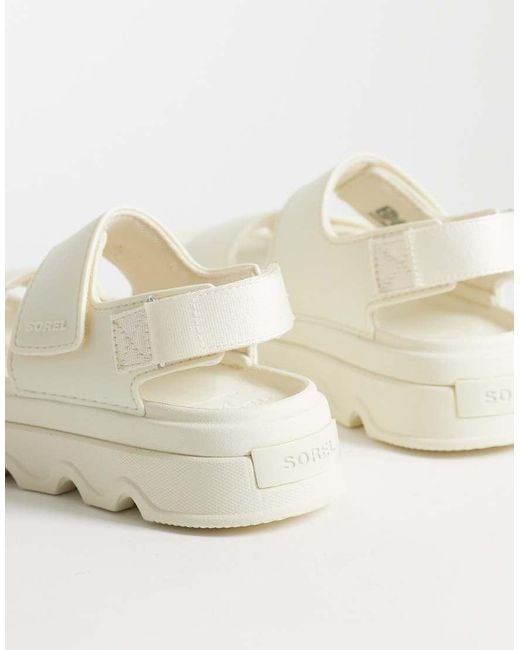 Sorel Natural Kinetic Sunchase Ankle Strap Sandal