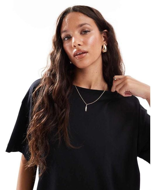 New Look Black Oversized T-Shirt