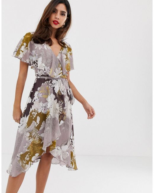 Ladies Womens Stella Bandana Sleeveless Camisole Dip Hem Party Midi Dress Tops