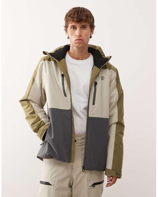 Dare 2b Gray Baseplate Iii Waterproof Jacket for men