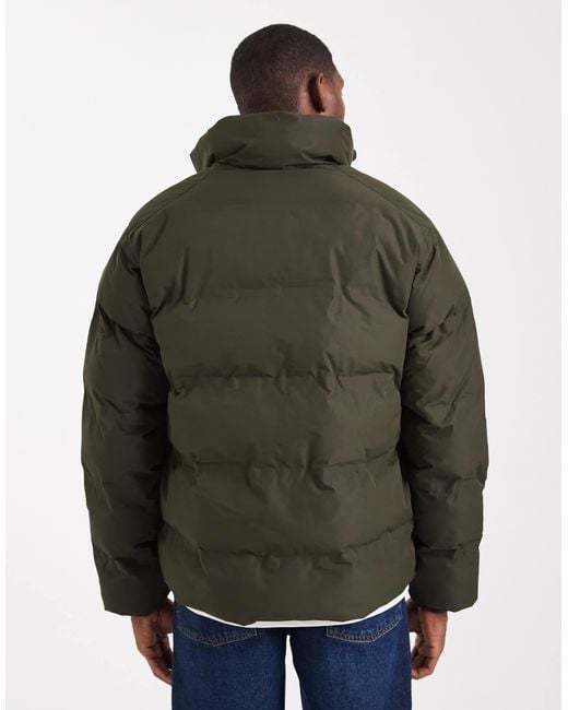 Jack & Jones Black Thick Puffer Jacket for men