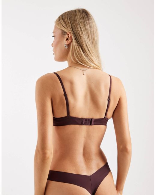 Cotton On Brown Double Layer Underwire Bra