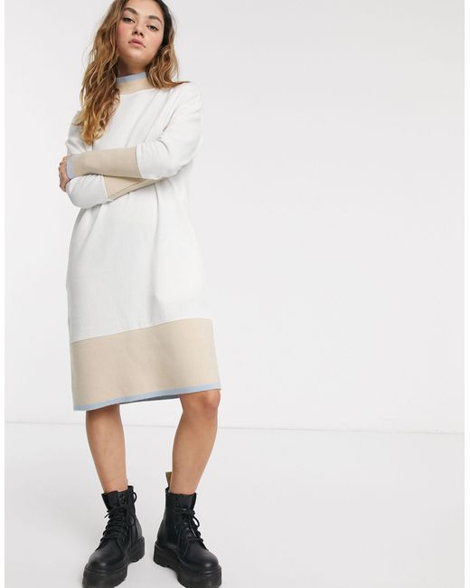sweatshirt midi dress