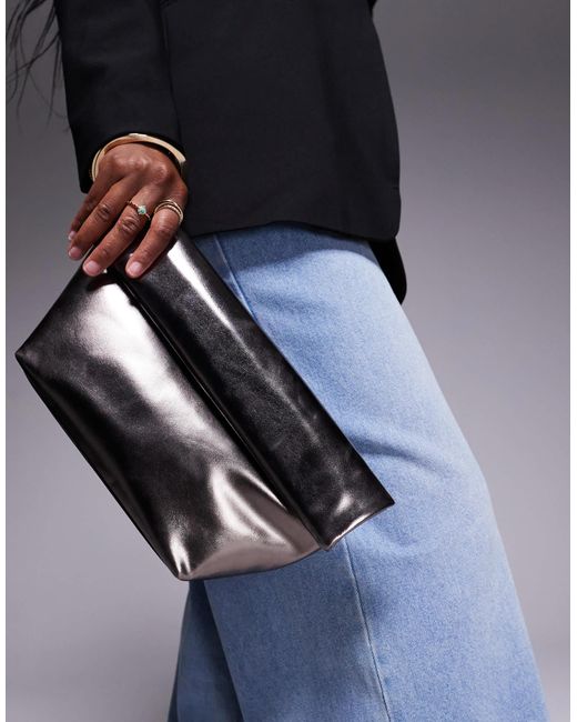 ASOS Blue – clutch