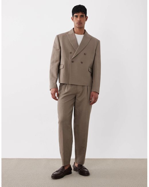 Blazer ASOS pour homme en coloris Brown