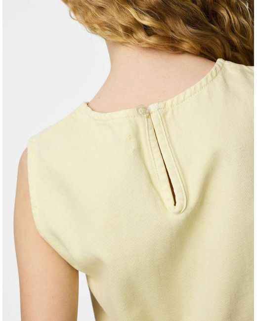 Pieces Multicolor Sleeveless Top