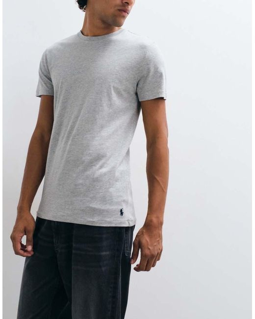 Polo Ralph Lauren Blue 3 Pack T-shirt for men