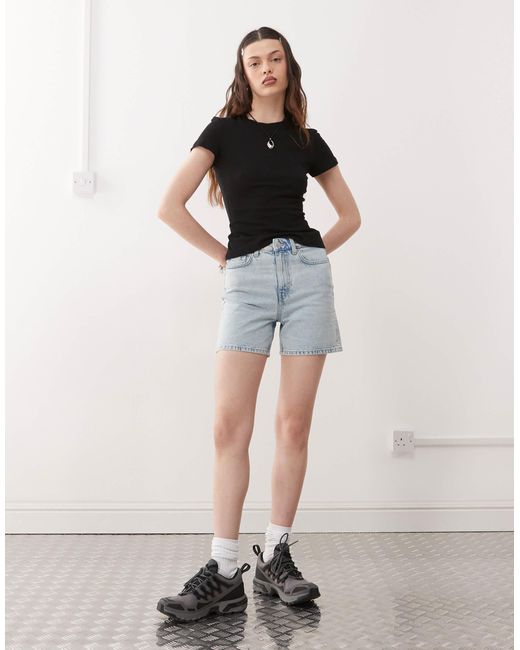 Weekday Pink – eya – jeans-shorts