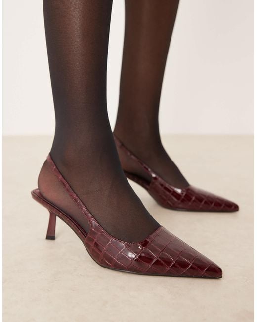 Raid Natural – laura – slingback-schuhe mit kitten-heel